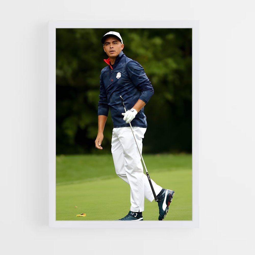 Poster Rickie de fowler – affiche Golf (vue 3)